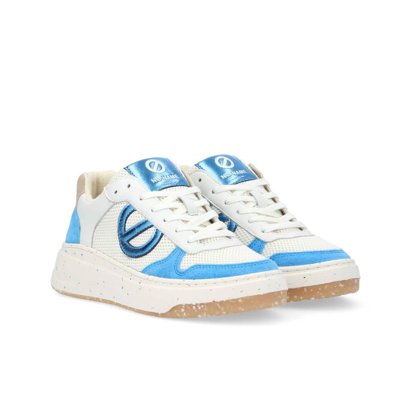 SNEAKER BRIDGET W - CAMOSCIO/SPARK/RIV - TURCHESE/BLU/BIANCO